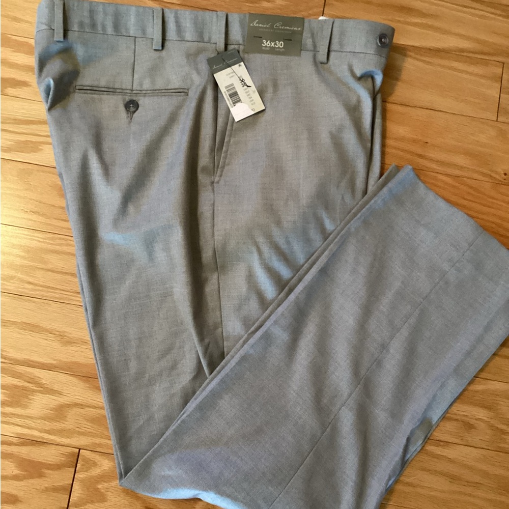 Men's Gray Dress Pants
